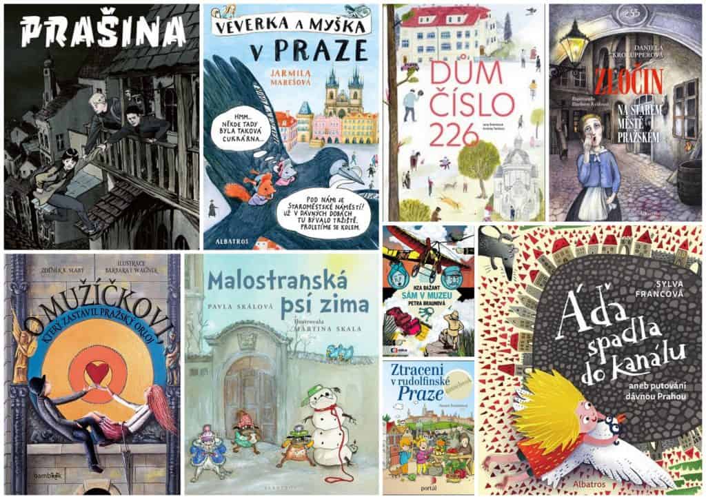 Dětské knihy o Praze