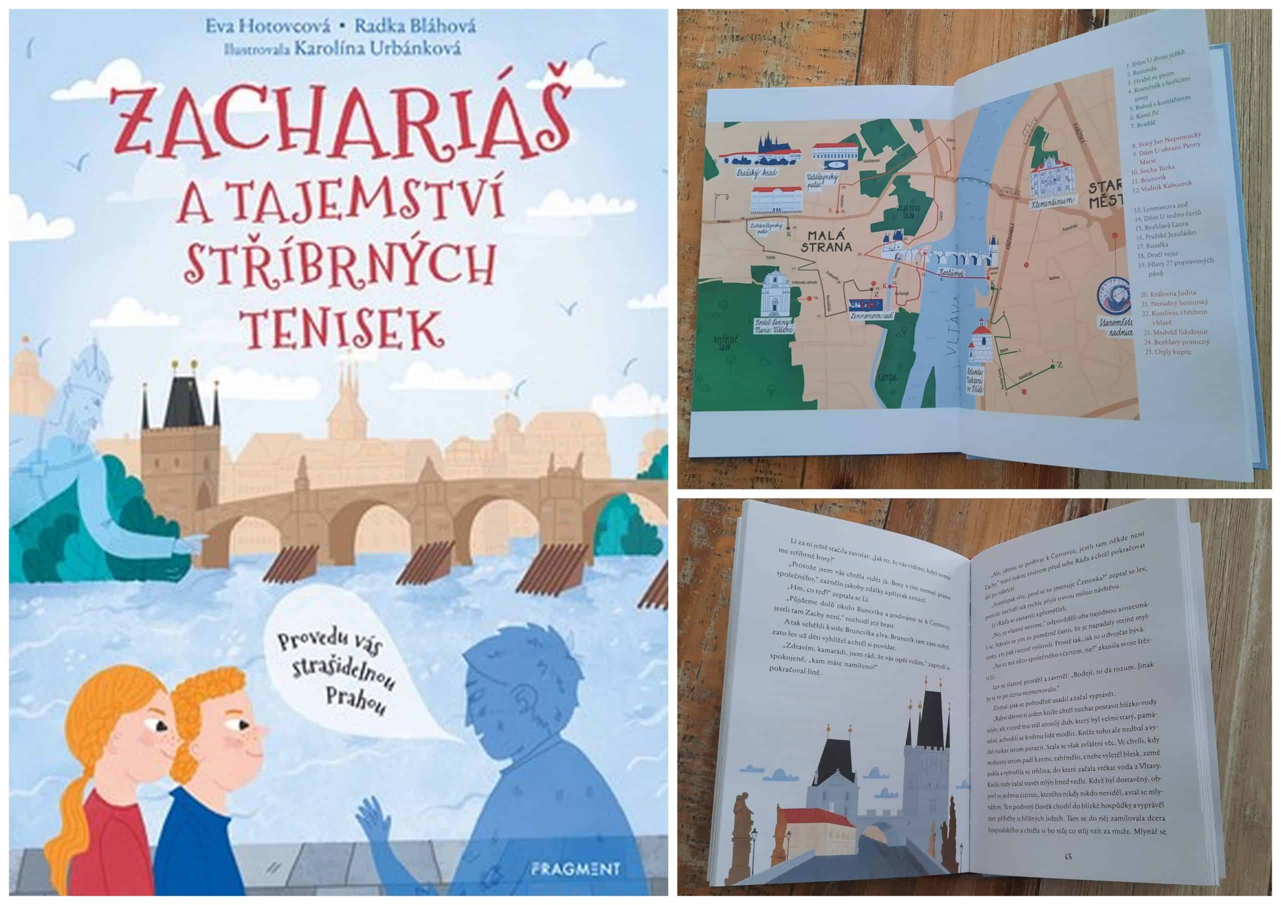 Příběhy o Praze pro děti: Zachariáš a tajemství stříbrných tenisek