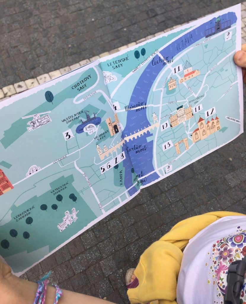 Kam s dětmi v Praze: Nejkrásnější mapa Prahy pro rodiny s dětmi