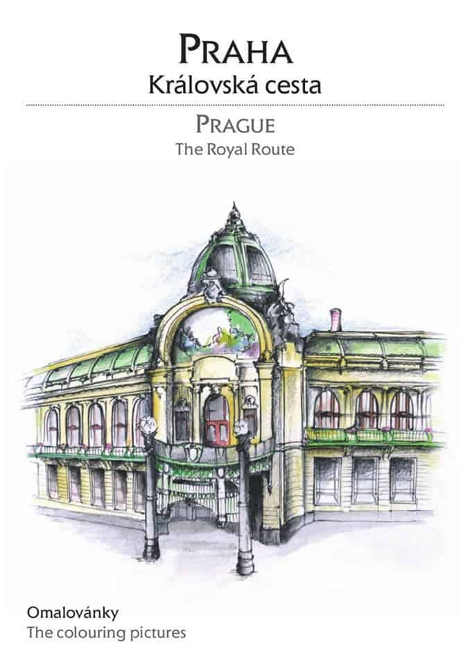 Kam s dětmi v Praze: Omalovánka o Praze: Královská cesta