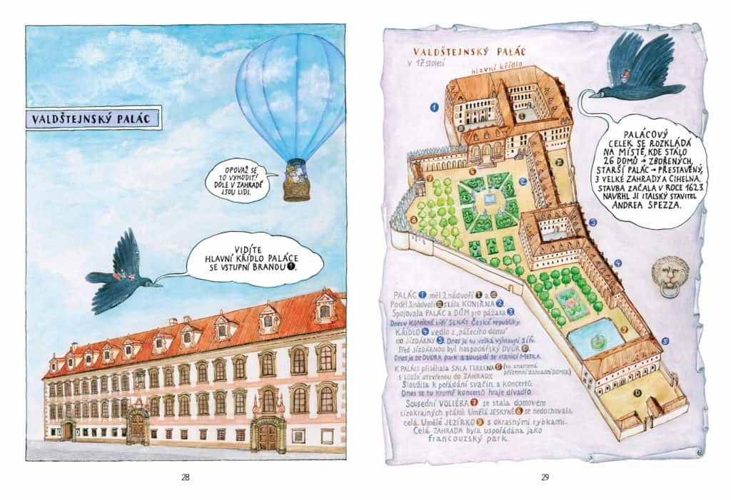 Komiks o Praze pro děti: Veverka a myška v Praze