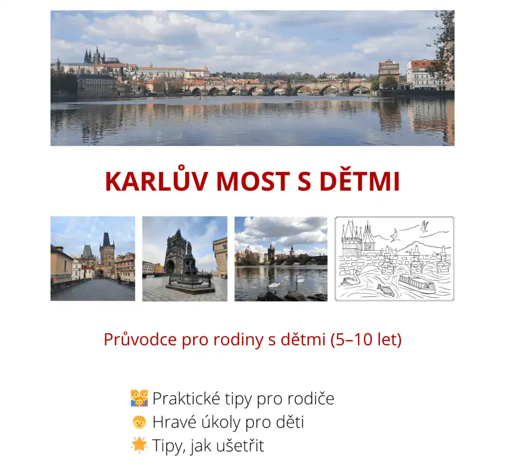 Karlův most s dětmi