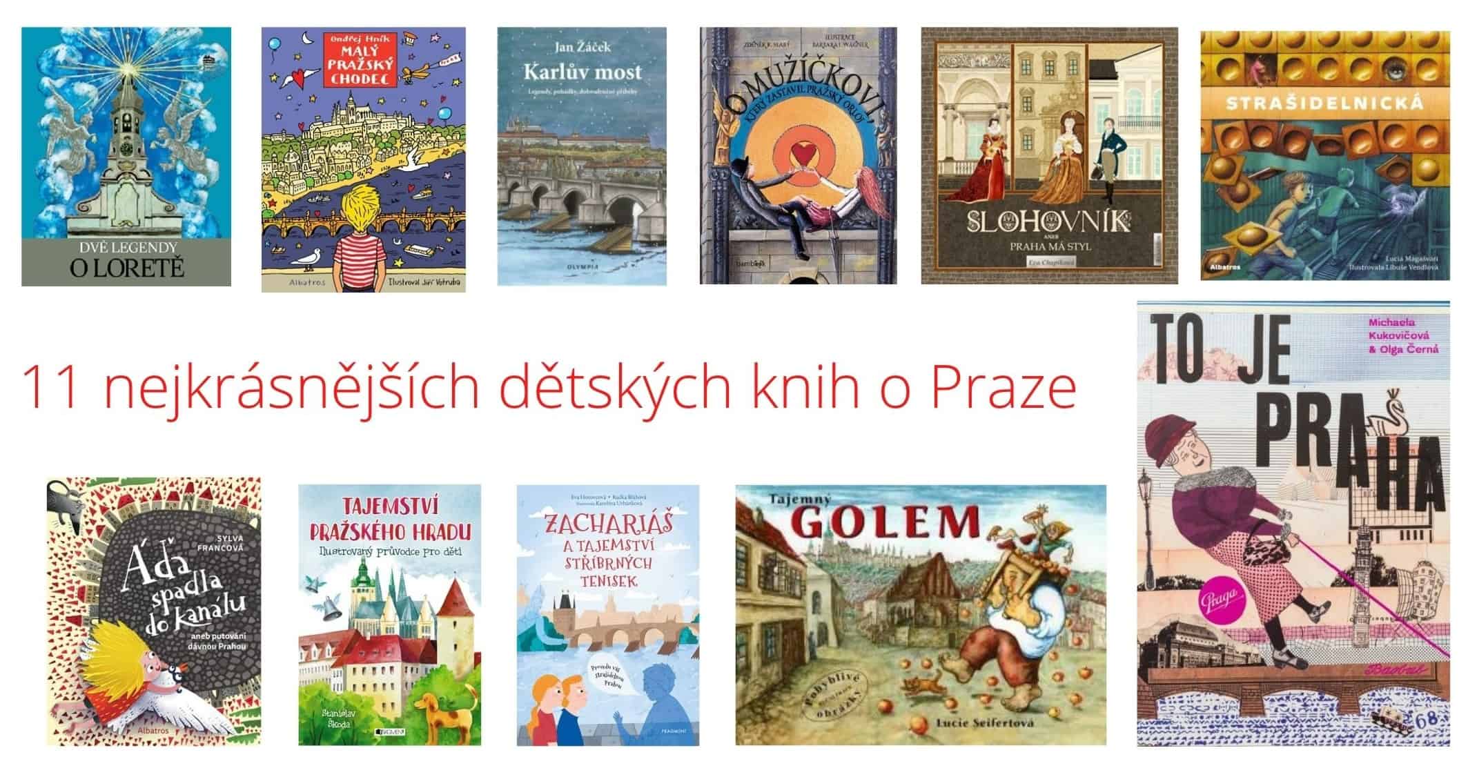 Dětské knihy o Praze