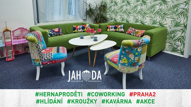 S dětmi v Praze: Coworking v Komunitním centru Jahoda