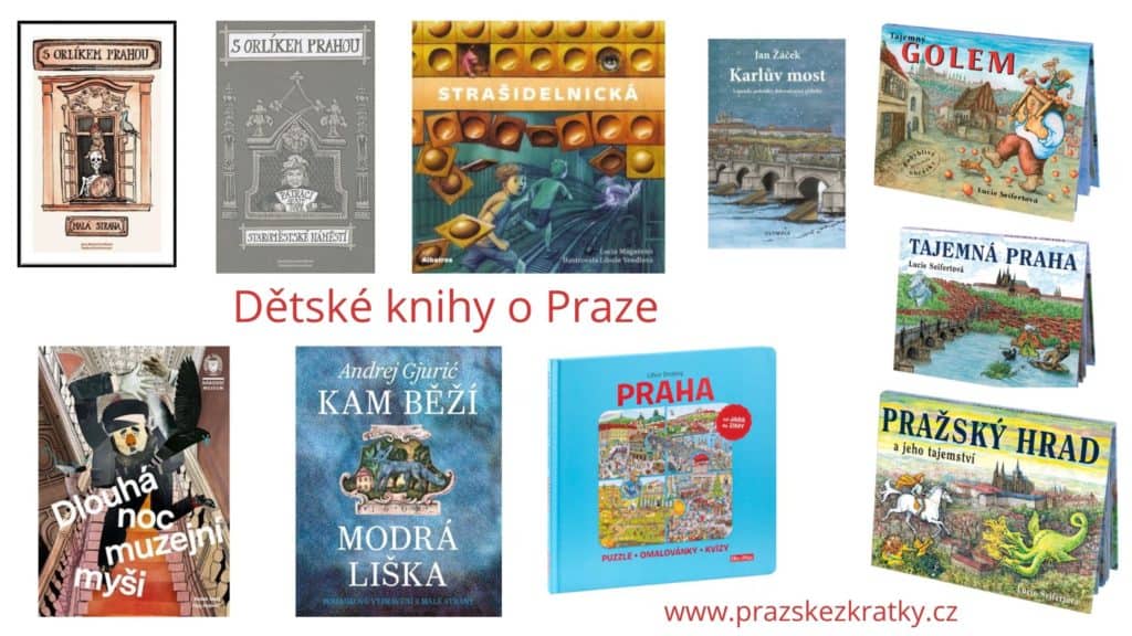 Dětské knihy o Praze - verše o Praze pro děti