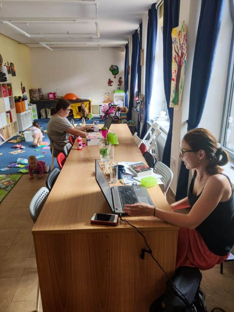 S dětmi v Praze: Coworking pro rodiče s dětmi