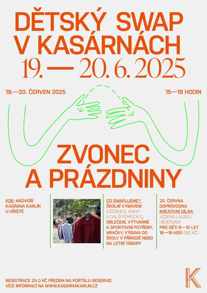 Kasárna Karlín - Dětský swap