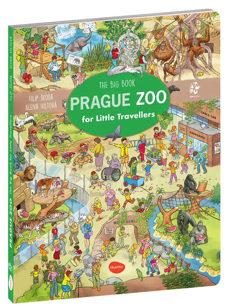 První knihy o Praze pro děti - leporela o Praze pro nejmenší děti