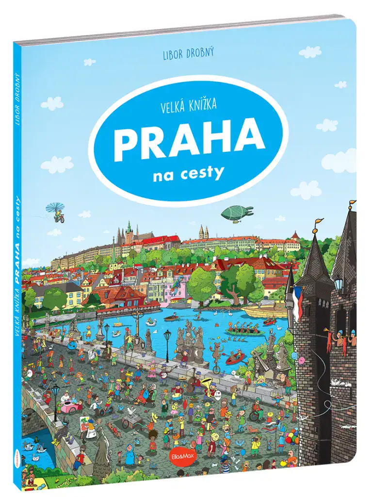 První knihy o Praze pro děti - leporela o Praze pro nejmenší děti