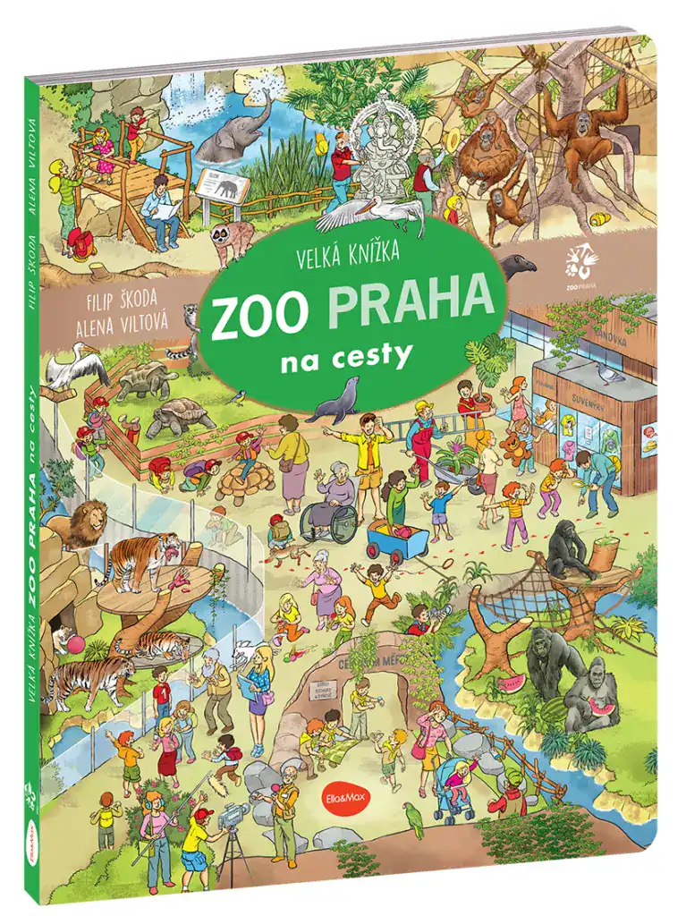 První knihy o Praze pro děti - leporela o Praze pro nejmenší děti
