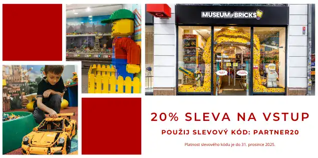 Slevový kód na vstupenky do Museum of Bricks